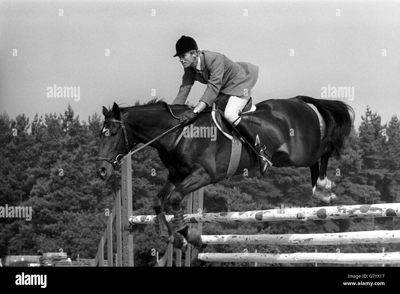 Equestrian Richard Meade Stock Photo Alamy