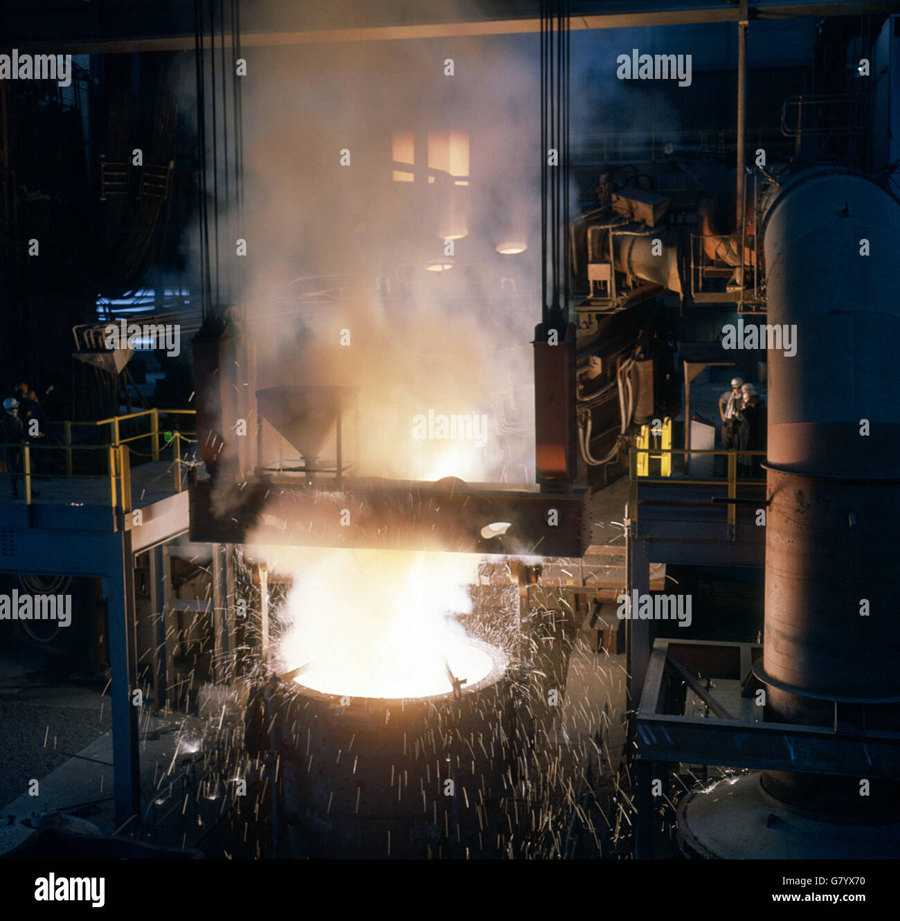 Industry English Steel Works Tinsley, Sheffield Stock Photo