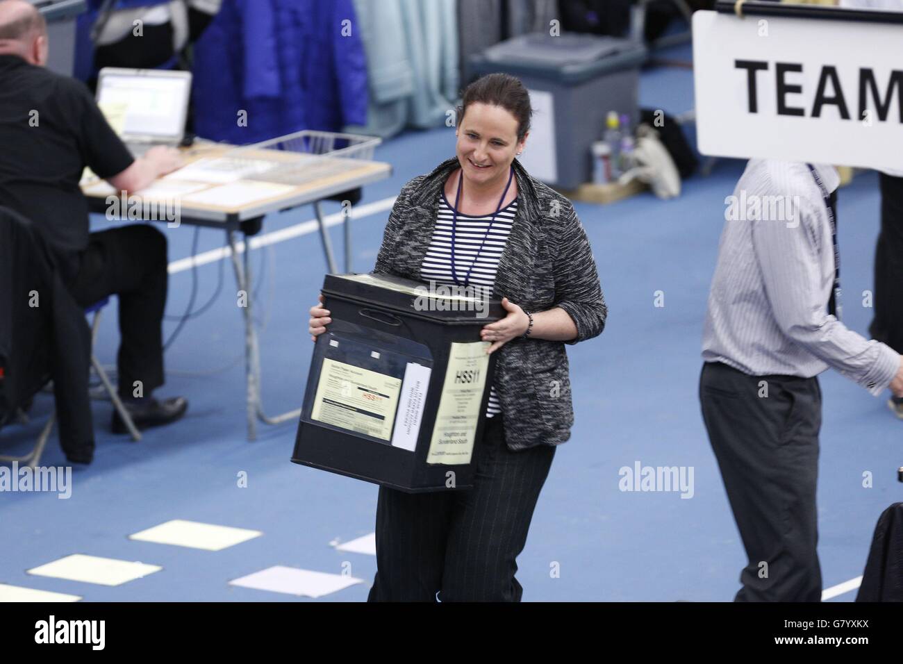 The General Election count begins in Sunderland, the constituency