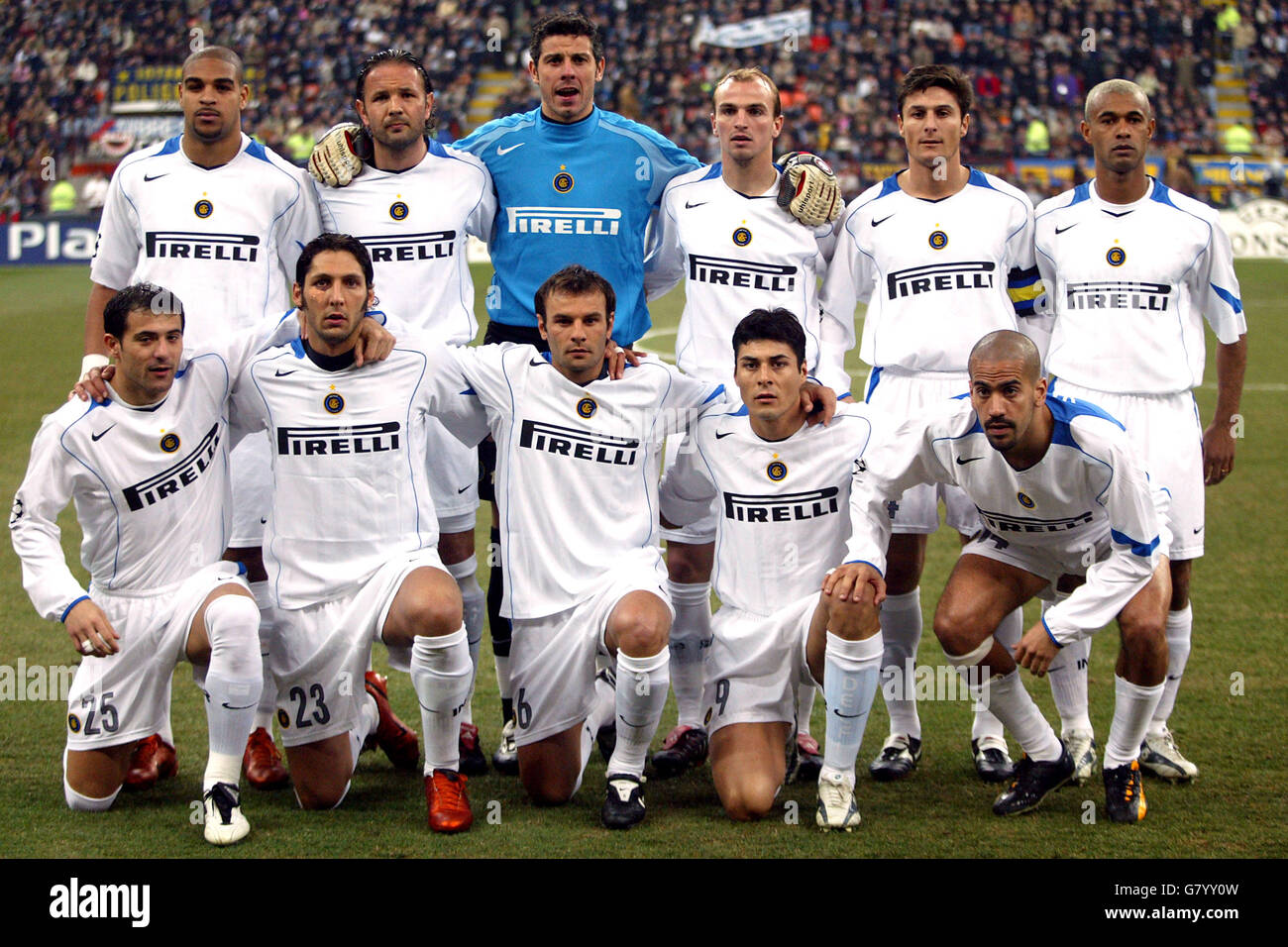 Soccer - UEFA Champions League - Round of 16 - Second Leg - Inter Milan v FC Porto - Giuseppe Meazza Stock Photo