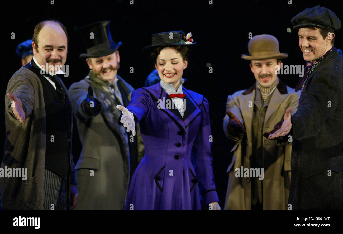 Mary Poppins Gala Charity Evening - Prince Edward Theatre Stock Photo