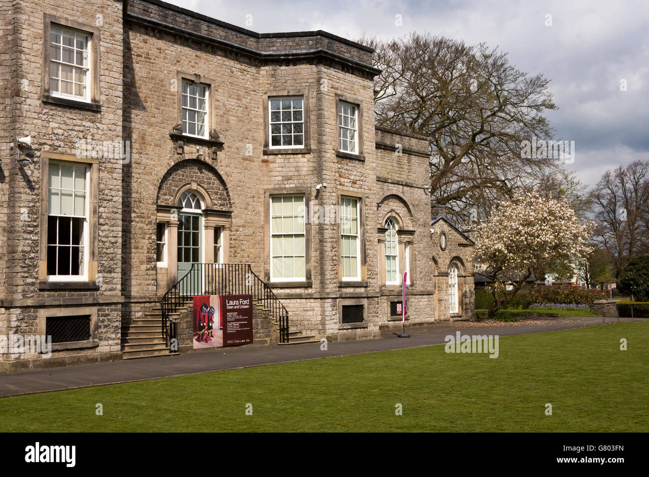 UK, Cumbria, Kendal, Abbot Hall Art Gallery exterior Stock Photo