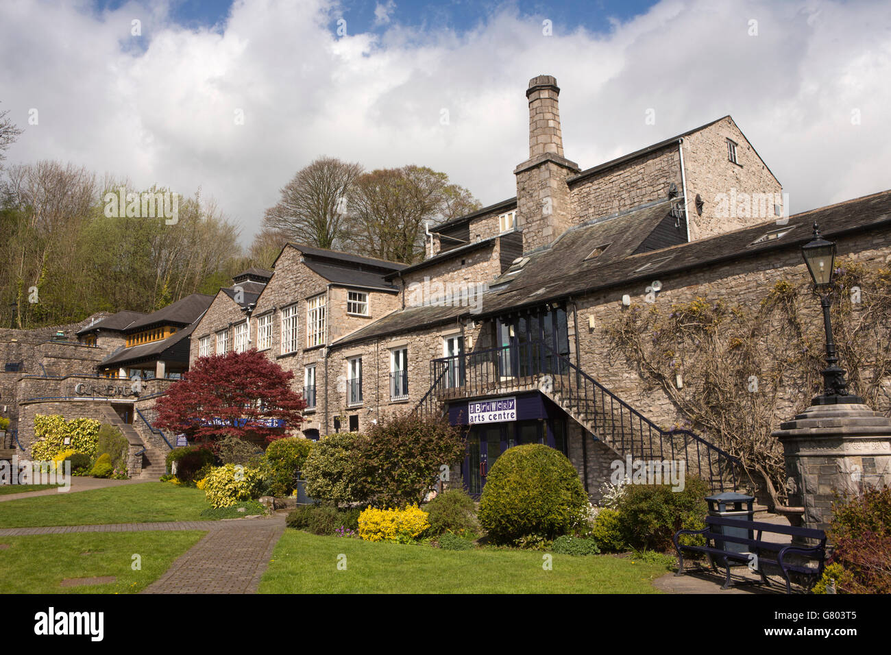UK, Cumbria, Kendal, Highgate, Brewery Arts Centre Stock Photo Alamy