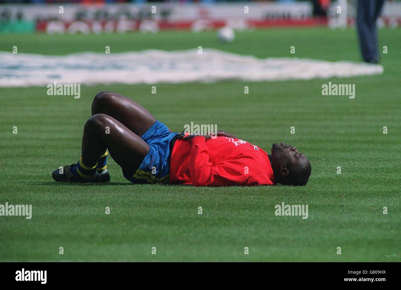 Soccer - Carling Premiership - Aston Villa v Southampton. Ulrich Van Gobbel, Southampton Stock Photo