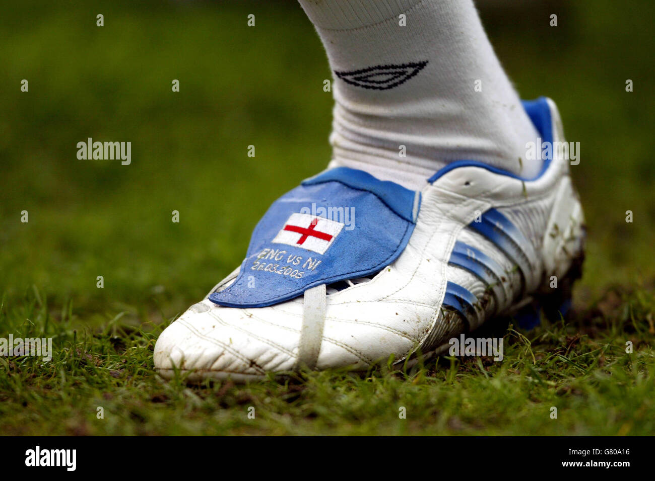 Englands david beckhams boots hi res stock photography and images