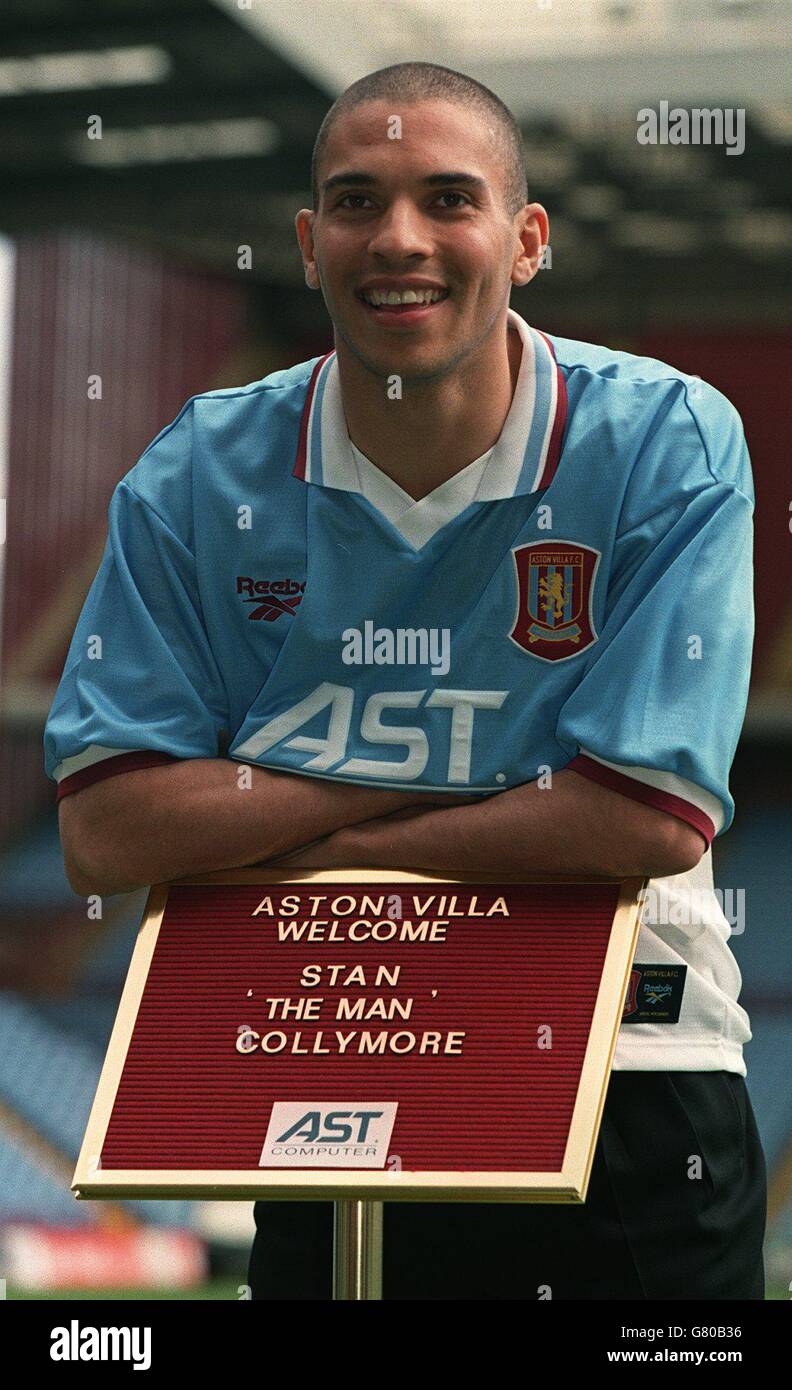 Soccer - Stan Collymore Aston Villa Stock Photo - Alamy