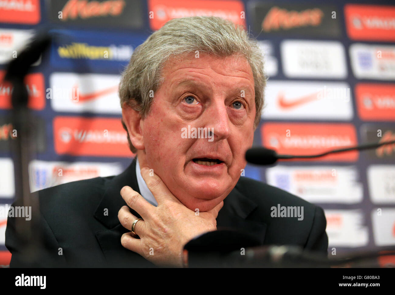 Roy Hodgson, Viking FK manager Stock Photo - Alamy