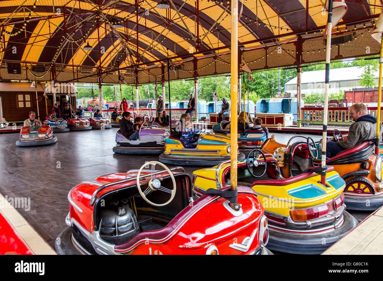 Historical fair ground rides hi-res stock photography and images - Alamy