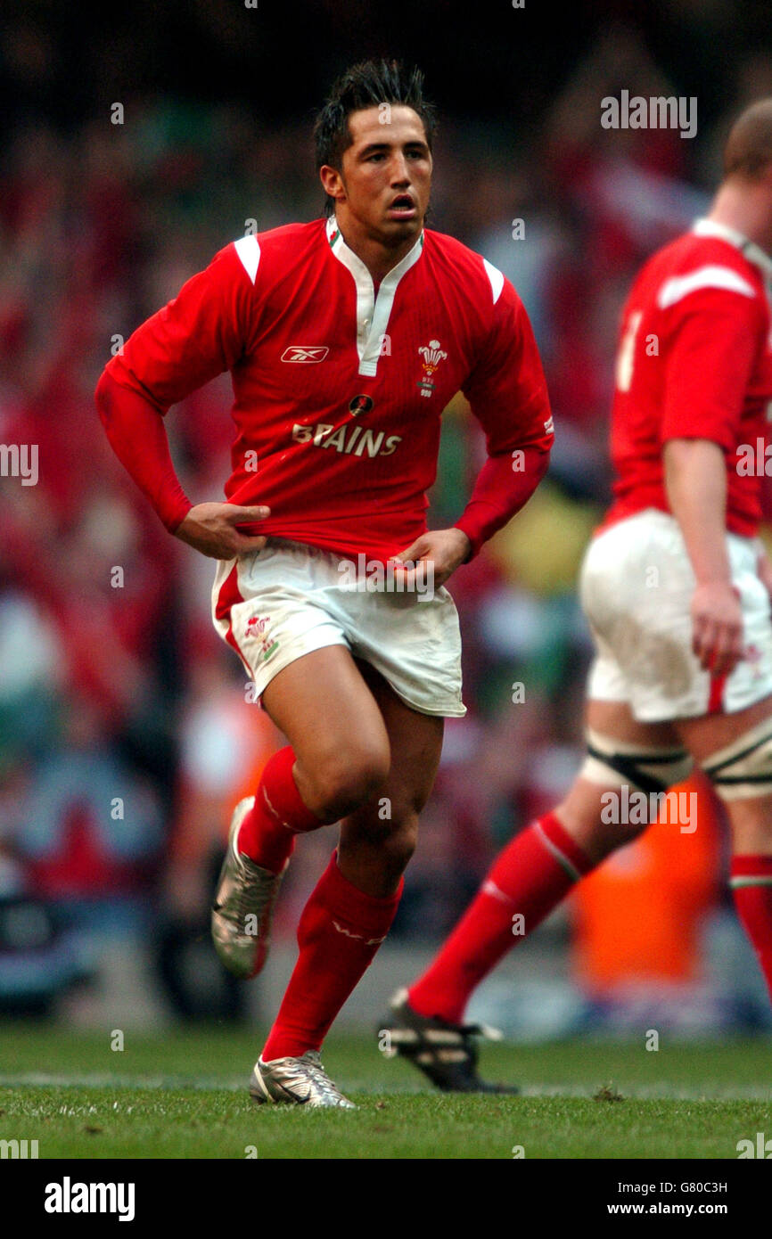Rugby union rbs nations championship 2005 wales ireland millennium