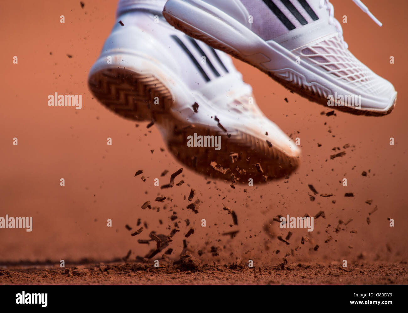 Tennis adidas trainers fragments dust hi-res stock photography and images -  Alamy