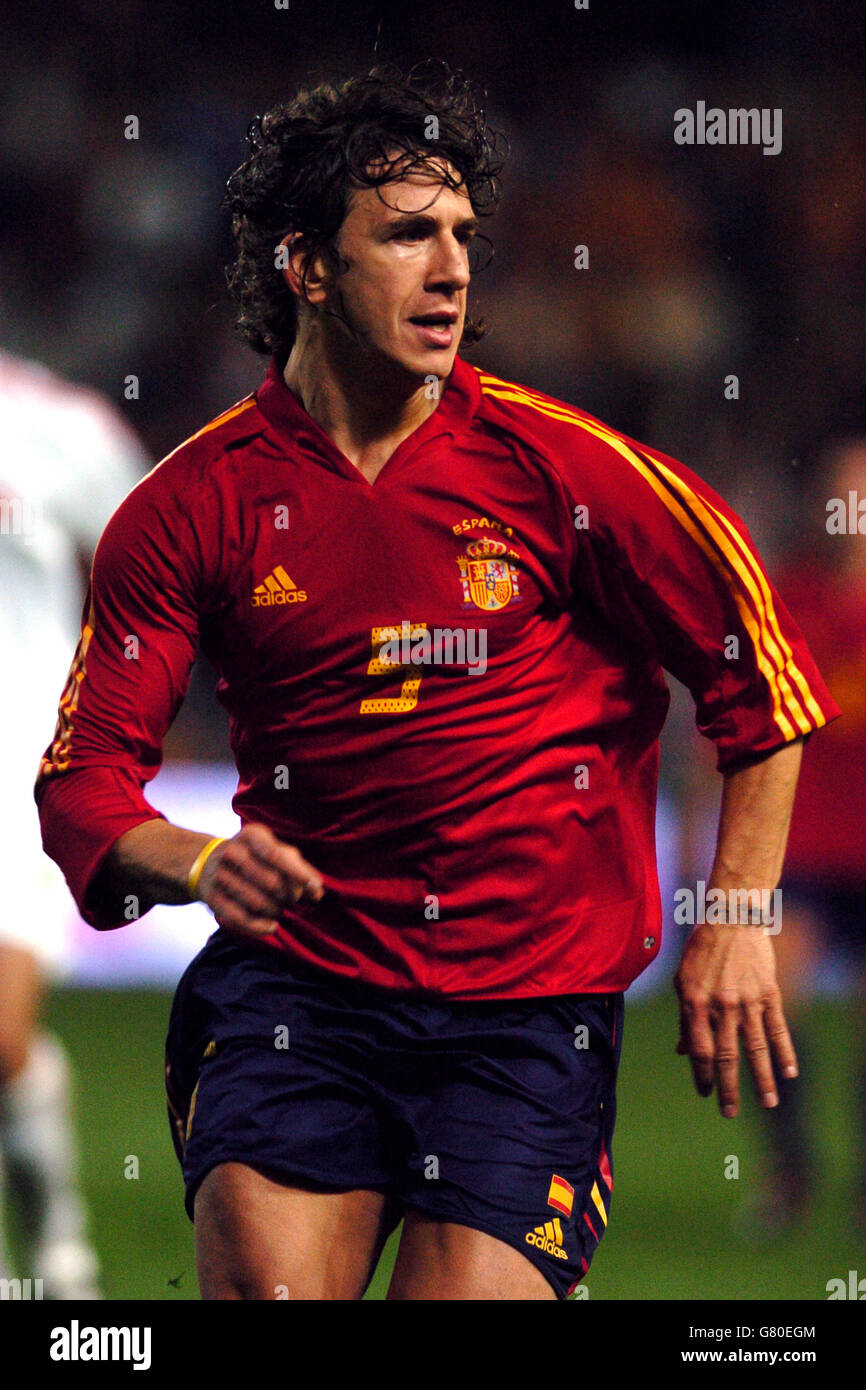 Soccer - International Friendly - Spain v China - Helmantico Stadium. Carles Puyol, Spain Stock Photo