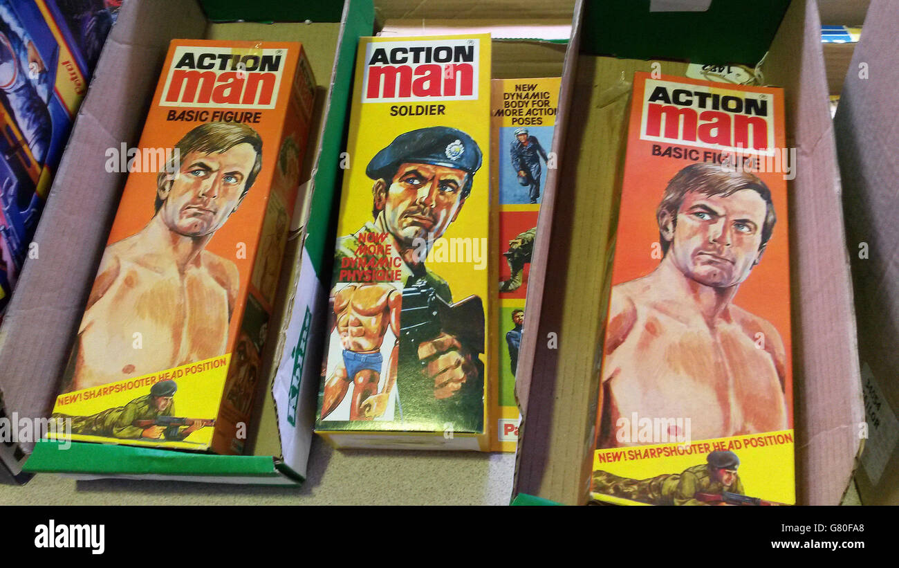 Action man toys hi-res stock photography and images - Alamy