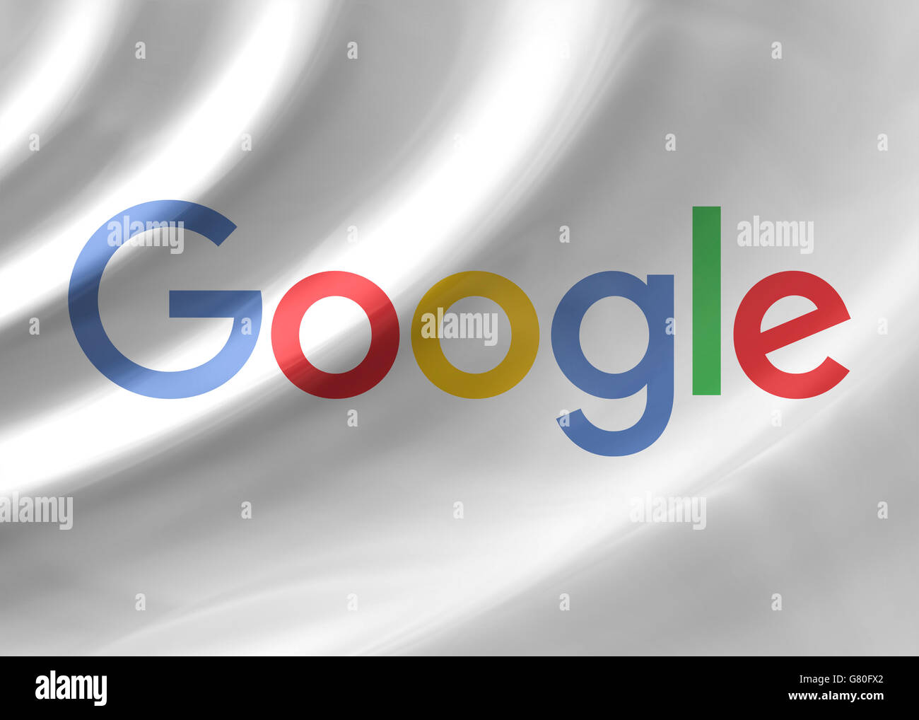 Google logo flag Stock Photo Alamy