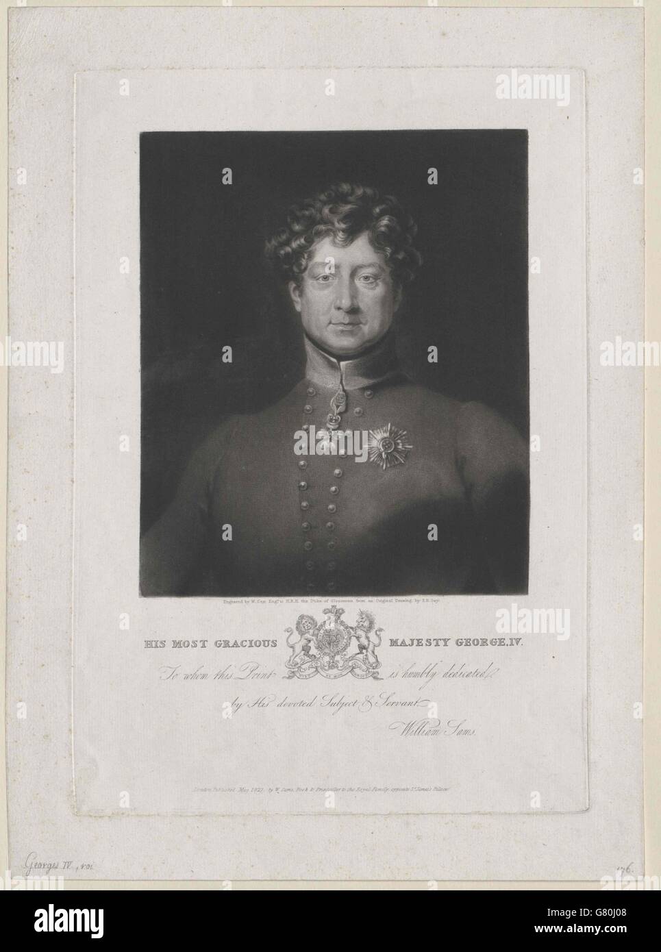 IV., König von England Stock Photo Alamy