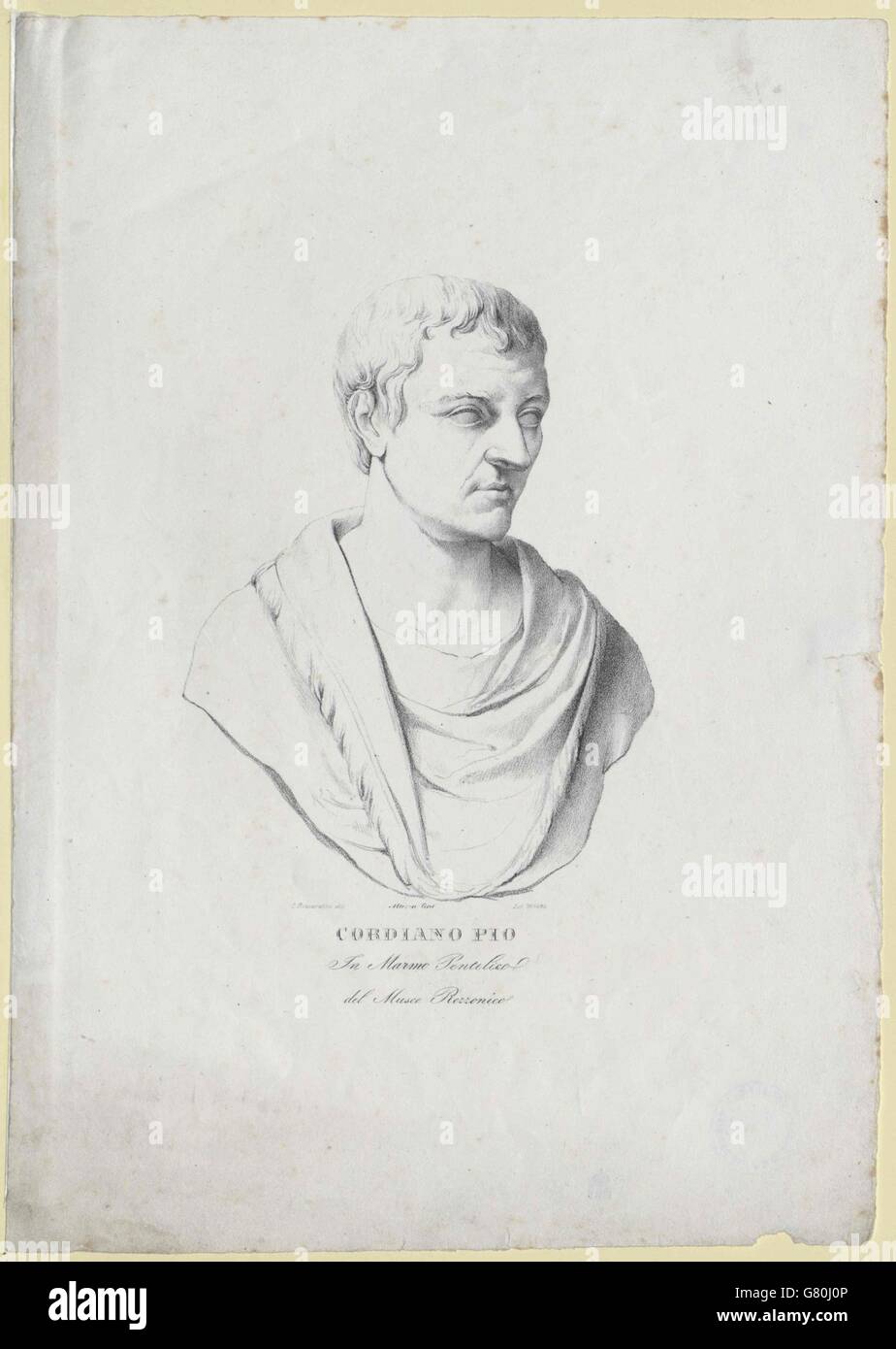 Gordian III., römischer Kaiser Stock Photo Alamy