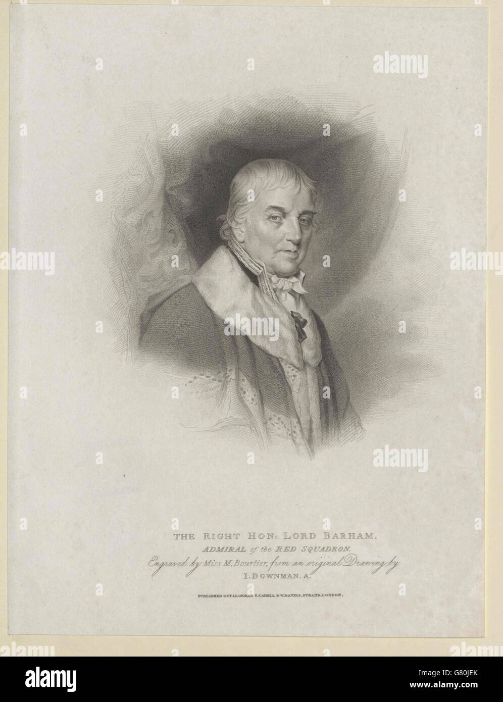 Middleton, Charles Baron Barham Stock Photo Alamy