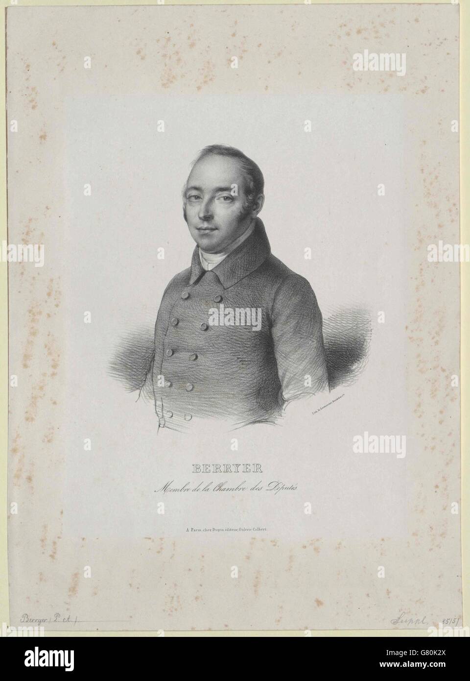 Berryer, Pierre Antoine Stock Photo Alamy