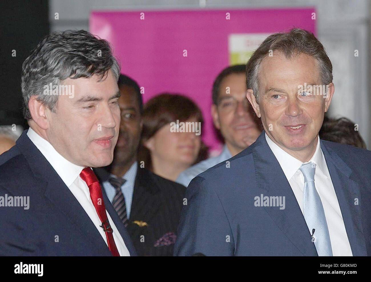 Tony blair launch poster campaign hi-res stock photography and images