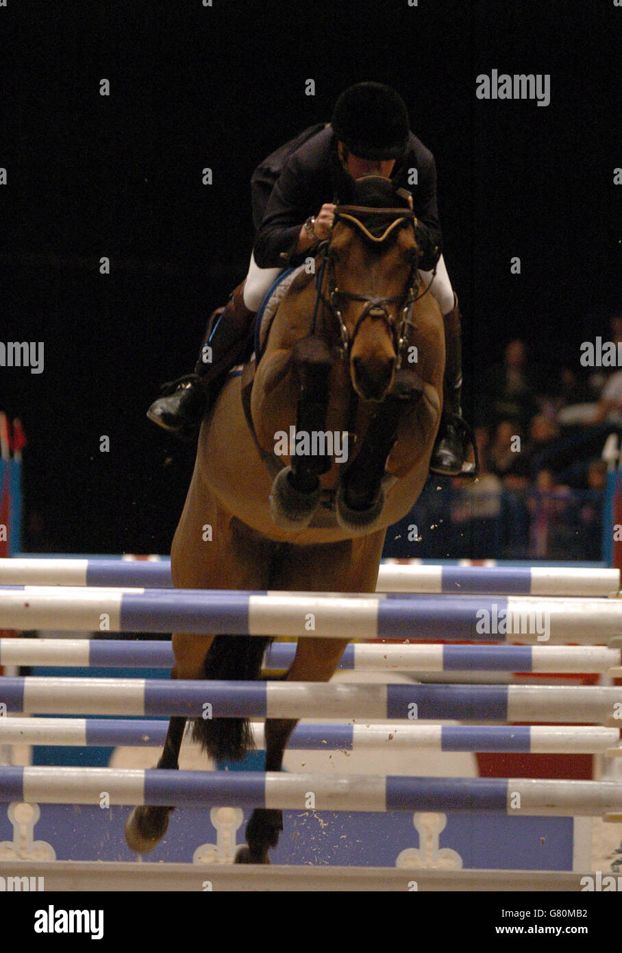 Equestrian british open showjumping championships 2005 hallam fm arena