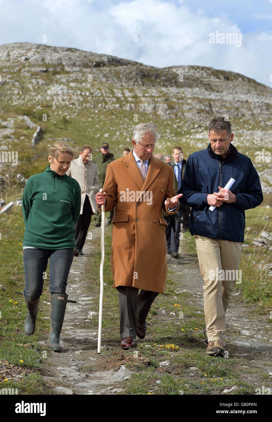 Royal visit to Ireland - Day 1 Stock Photo