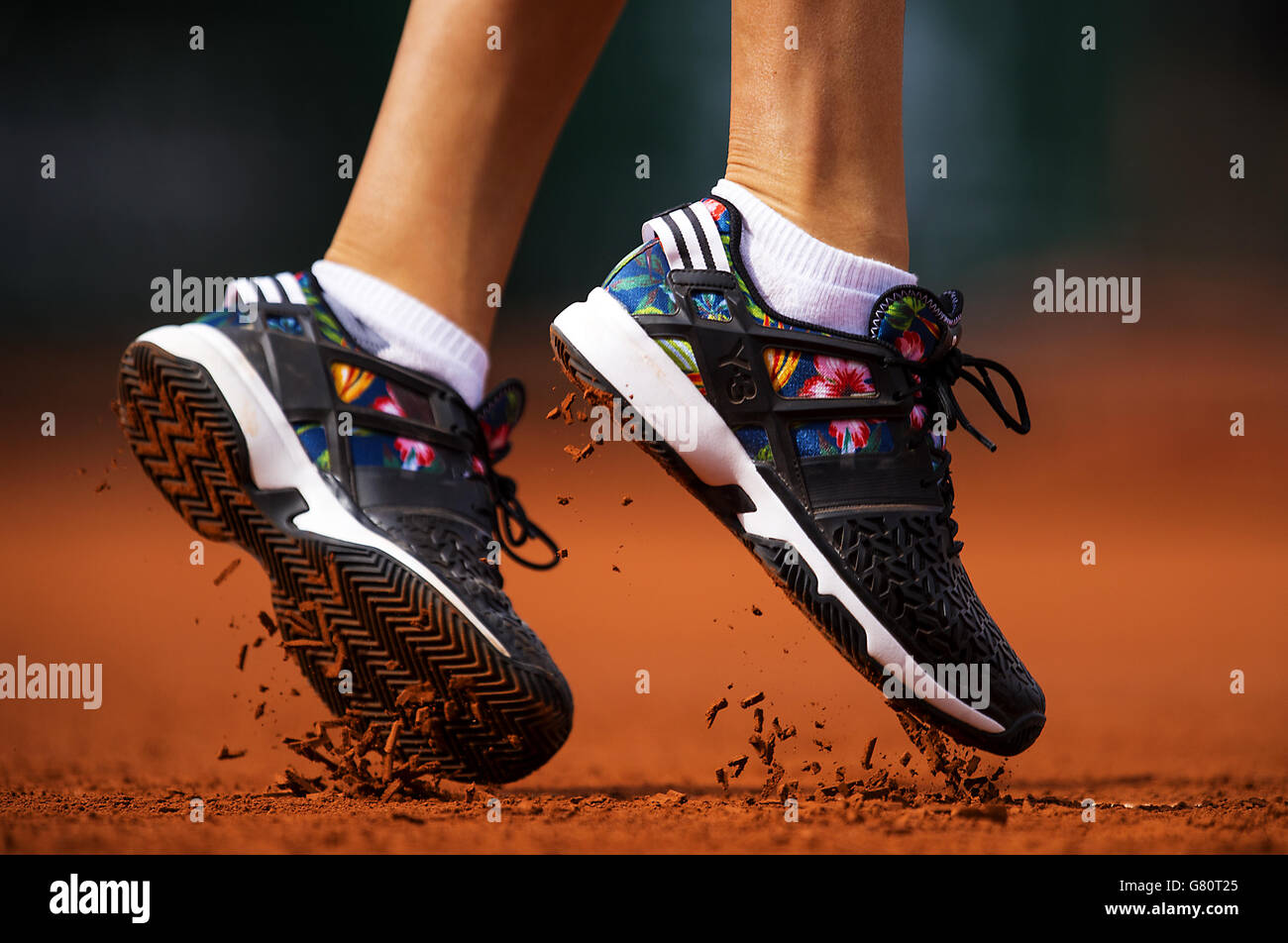 Tennis adidas trainers fragments dust hi-res stock photography and images -  Alamy