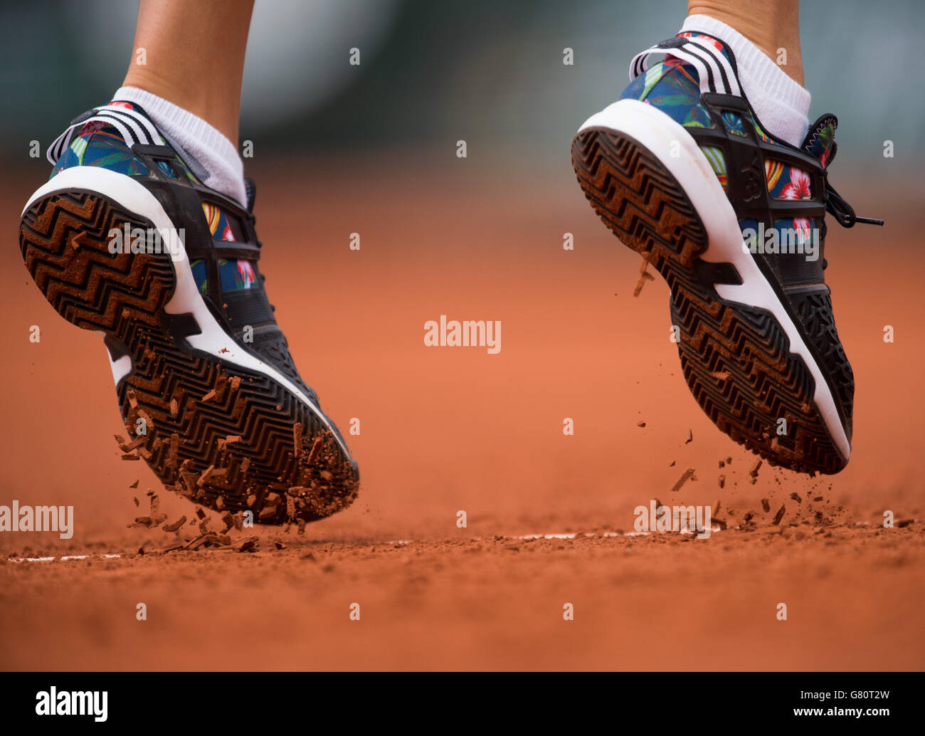Tennis adidas trainers fragments dust hi-res stock photography and images -  Alamy