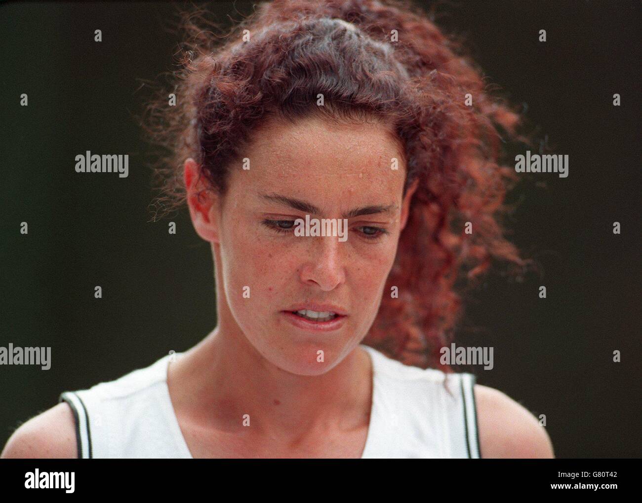 Italian Open Tennis. Jonvette Kruger, RSA Stock Photo