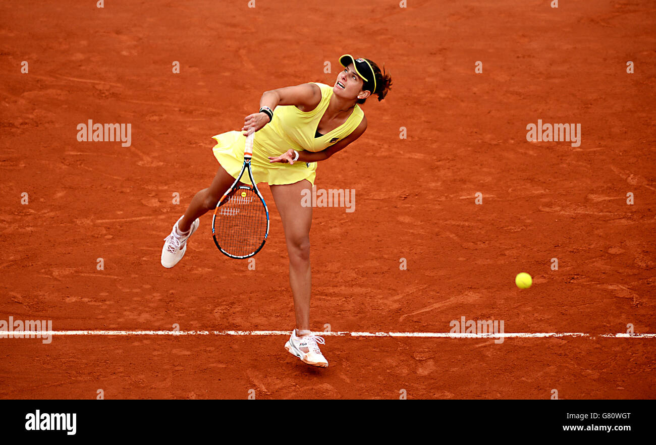 Julia Gorges during her 2nd round women's singles match against
