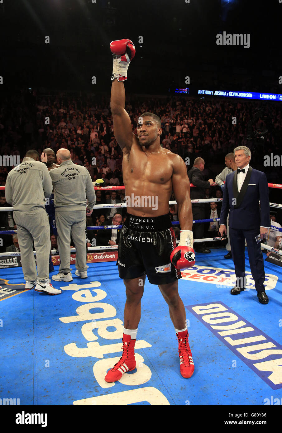 Boxing - The O2 Arena Stock Photo - Alamy