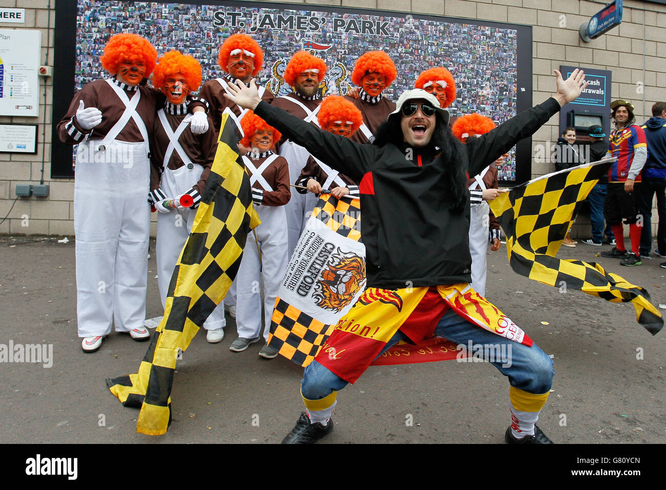 Rugby League - Magic Weekend - Catalans Dragons v Huddersfield Giants - St James' Park Stock Photo