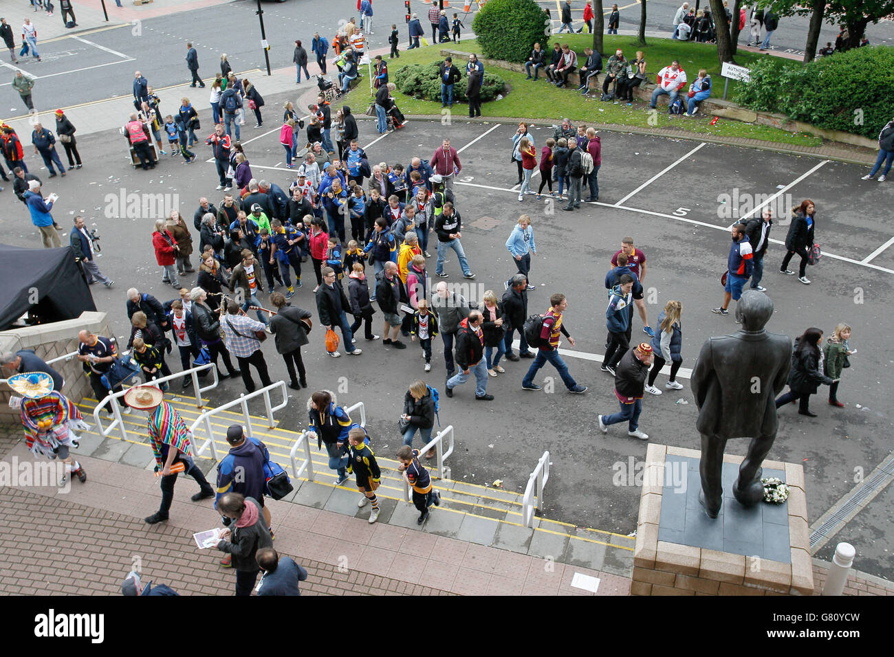 Rugby League - Magic Weekend - Catalans Dragons v Huddersfield Giants - St James' Park Stock Photo