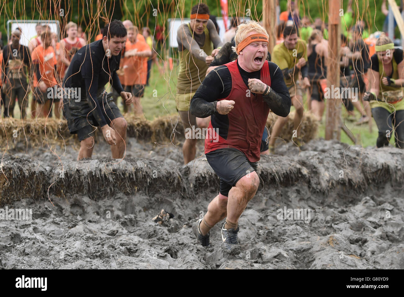 Tough Mudder Midlands Stock Photo Alamy