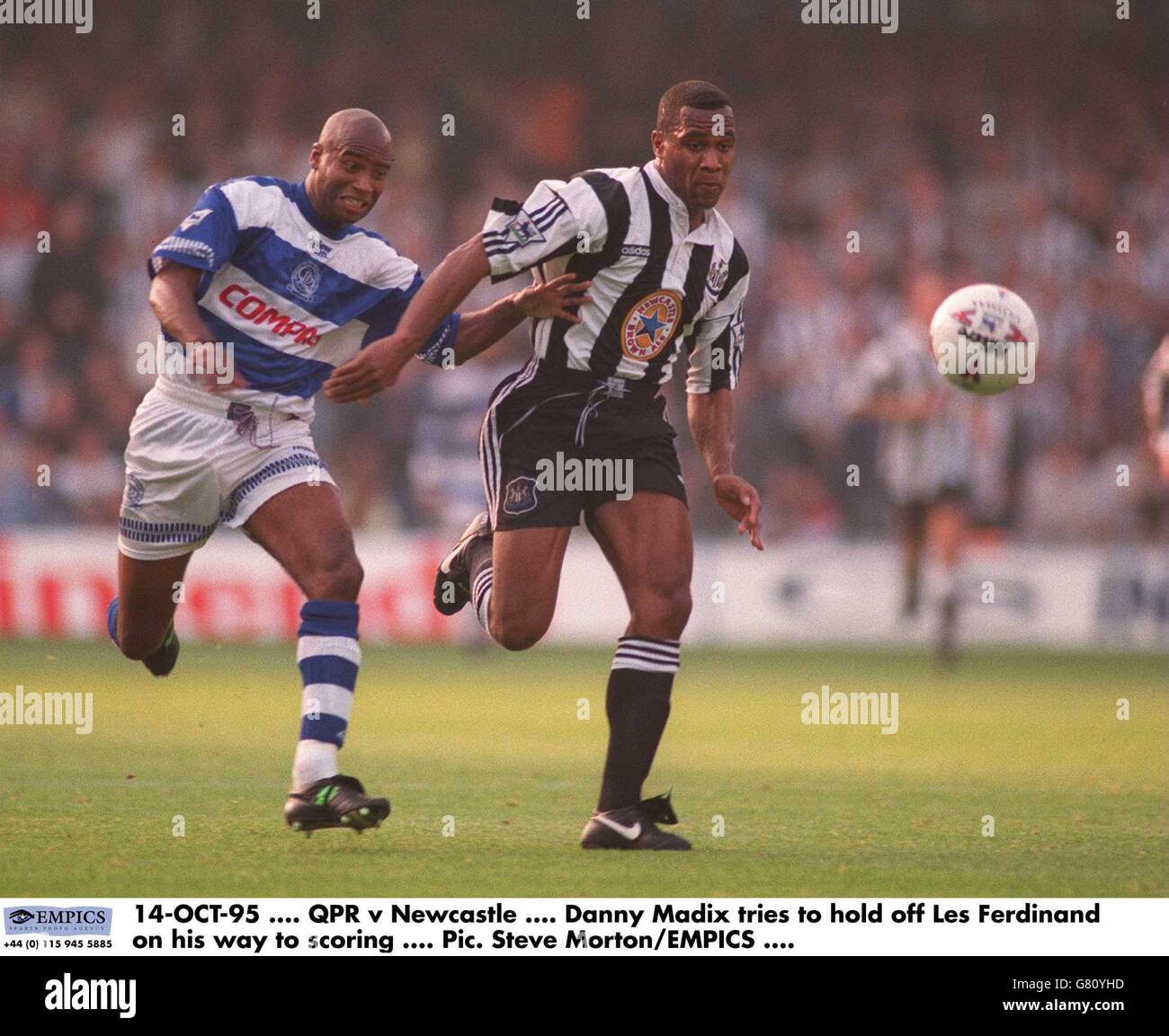 Signed Les Ferdinand Newcastle United Photo