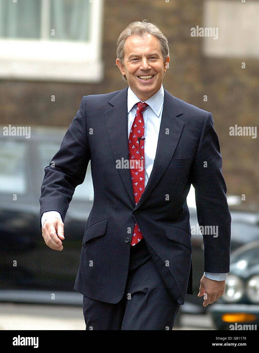 General Election 2005 Campaign Launches Labour Party Stock Photo