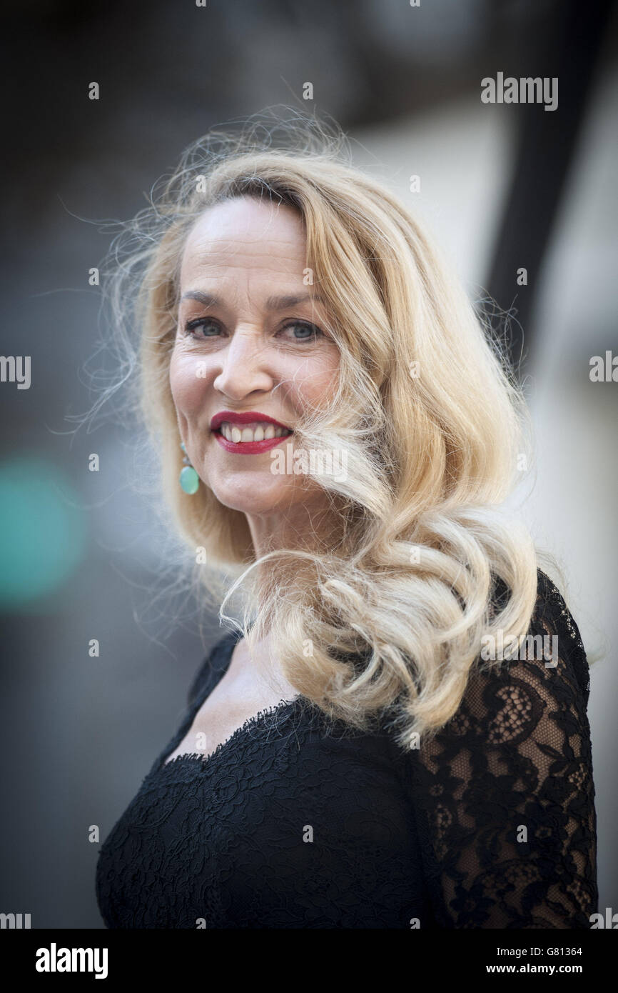 Jerry hall attending the royal academy summer preview party hires