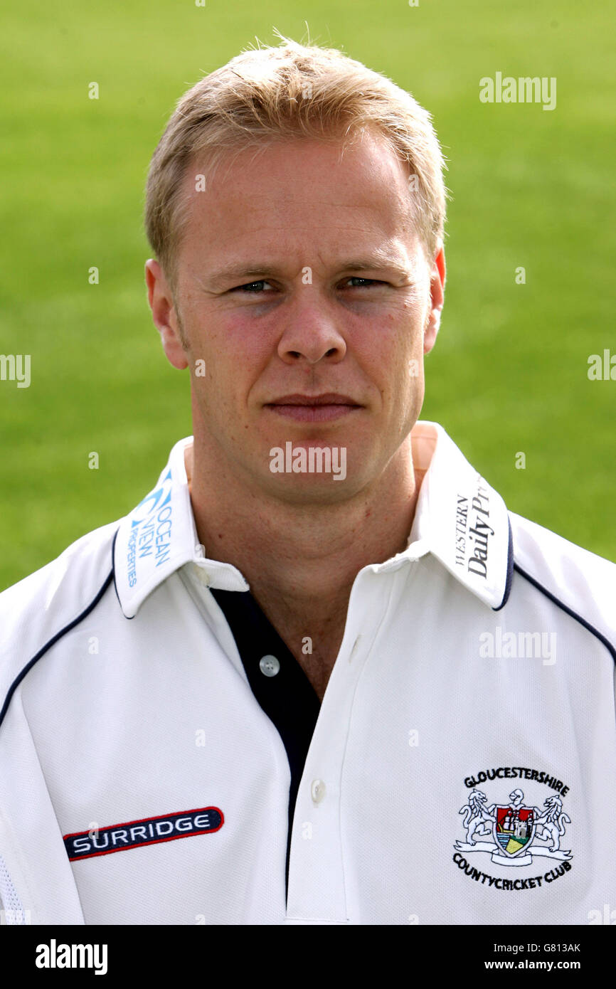 Cricket - Gloucestershire County Cricket Club - Photocall - County Ground. Phil Weston, Gloucestershire Stock Photo