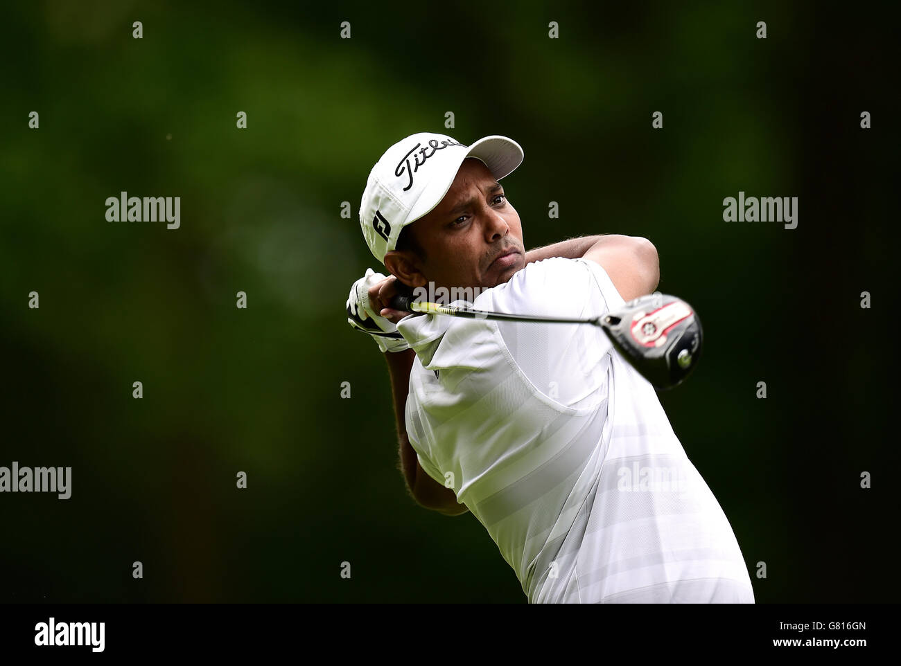 India's S.S.P. Chawrasia during day two of the 2015 BMW PGA Championship at the Wentworth Golf Club, Surrey. PRESS ASSOCIATION Photo. Picture date: Friday May 22, 2015. See PA story GOLF Wentworth. Photo credit should read: Adam Davy/PA Wire. RESTRICTIONS: . No commercial use. No false commercial association. No video emulation. No manipulation of images. Stock Photo