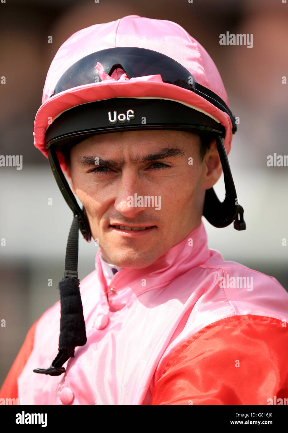 Horse Racing - 2015 Dante Festival - Betfred Yorkshire Cup - York Racecourse. Daniel Tudhope, jockey Stock Photo