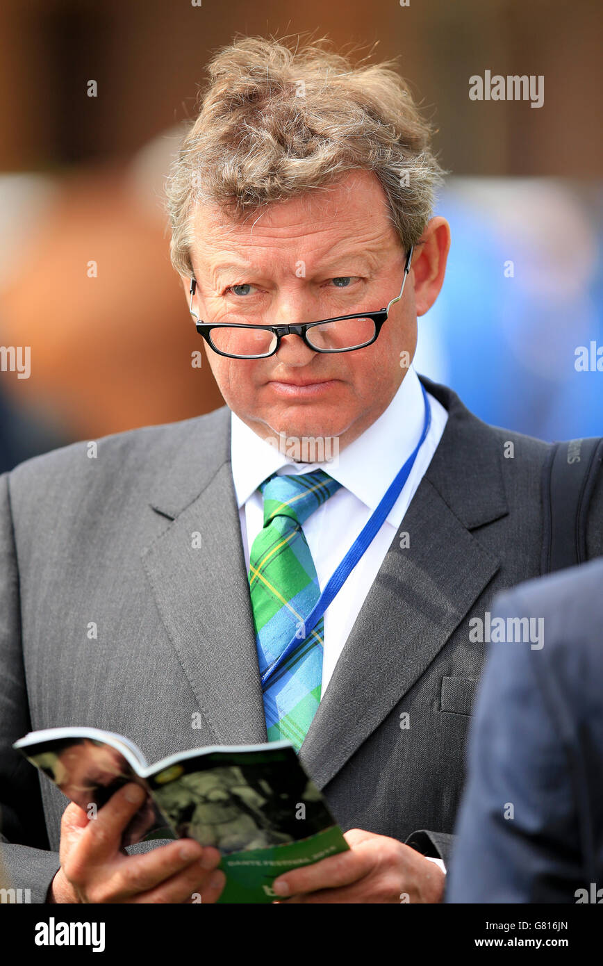 Horse Racing - 2015 Dante Festival - Betfred Yorkshire Cup - York Racecourse. Mark Johnston, trainer Stock Photo
