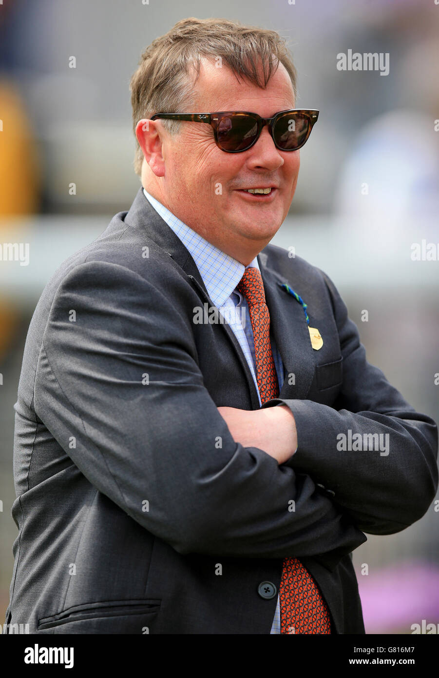 Horse Racing - 2015 Dante Festival - Betfred Yorkshire Cup - York Racecourse. Giles Bravery, trainer Stock Photo