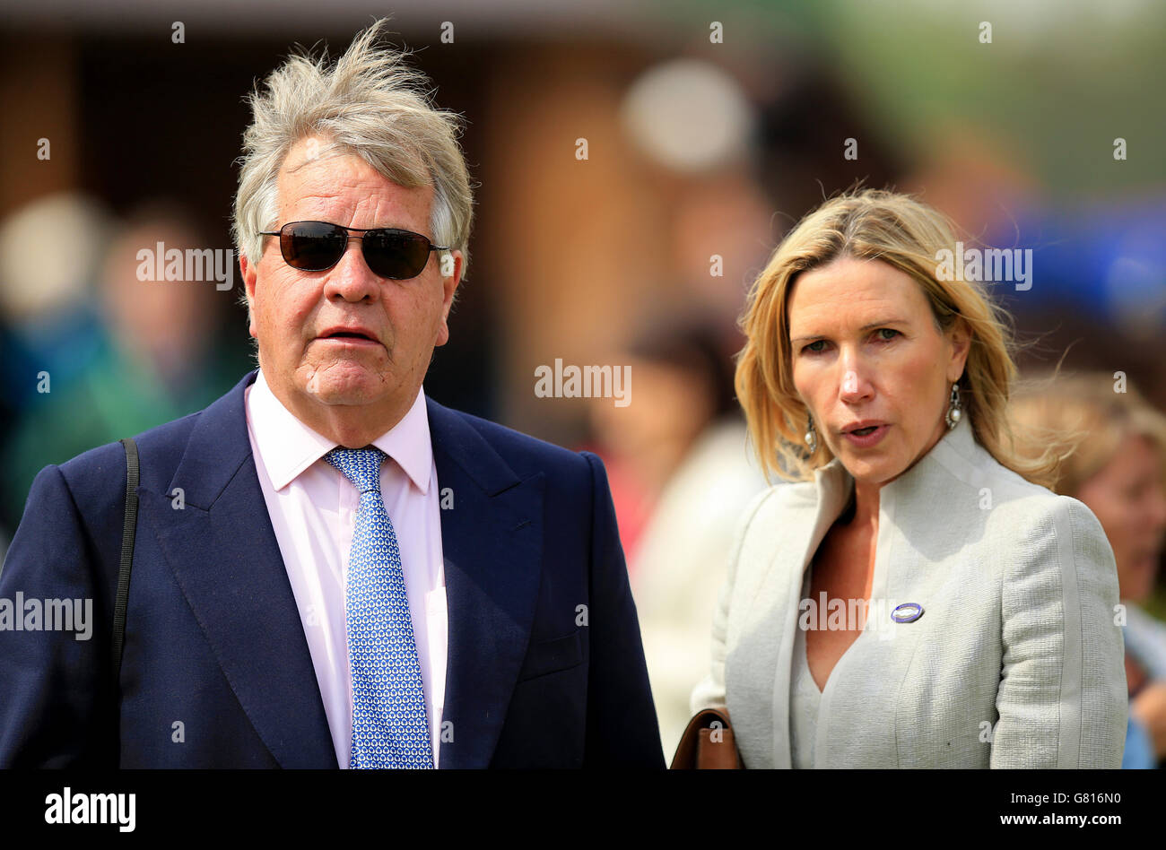 Horse Racing - 2015 Dante Festival - Betfred Yorkshire Cup - York Racecourse. Sir Michael Stoute, trainer Stock Photo