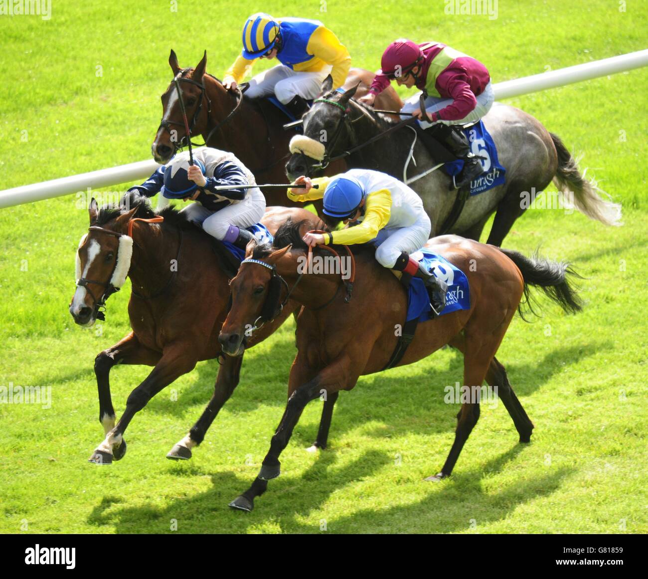 Horse Racing - Tattersalls Irish Guineas Festival - Day Two - The Curragh Stock Photo