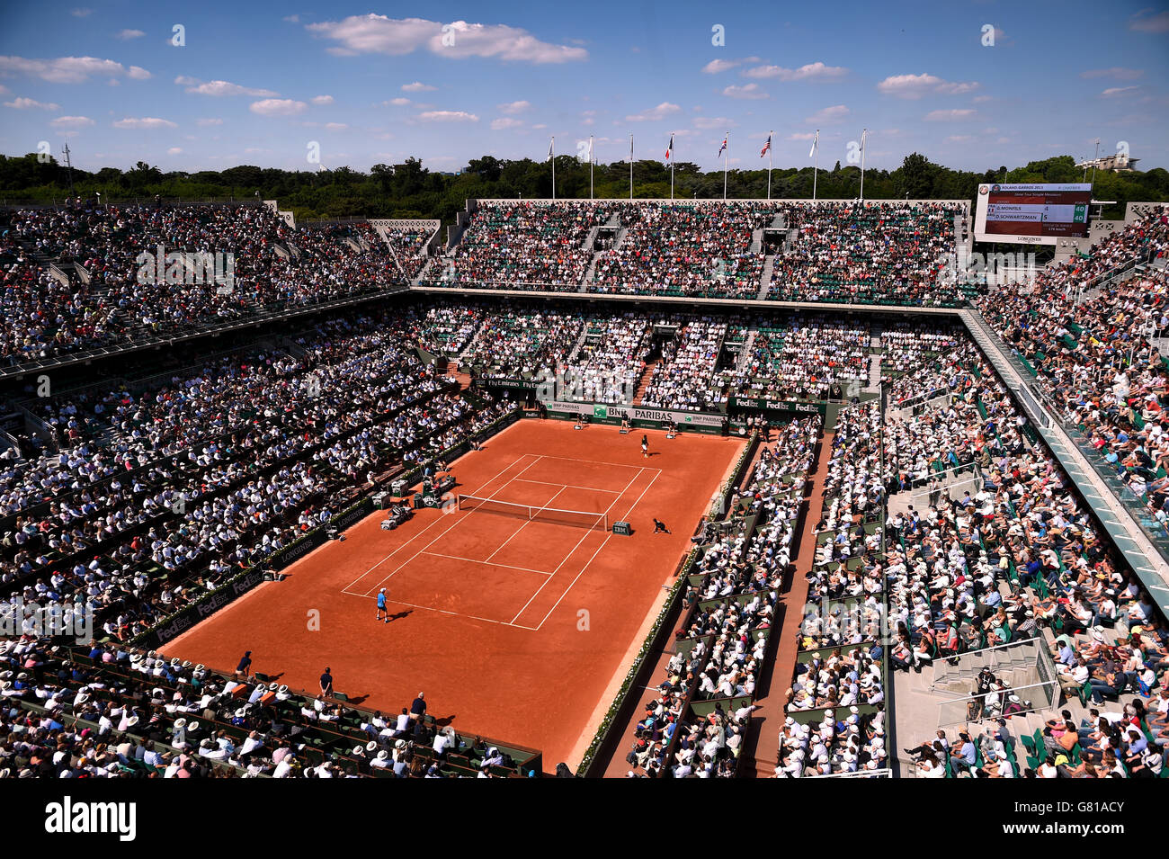 Roland Garros Centre Court High Resolution Stock Photography and Images