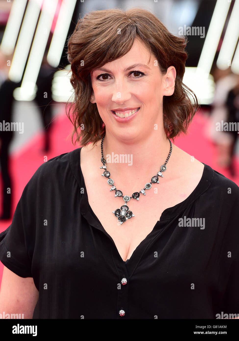 Miranda Hart attending the European premiere of Spy at the Odeon