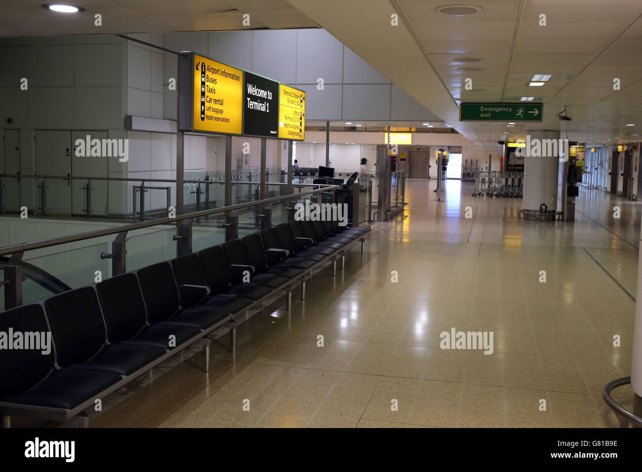 Heathrow T1 to close. The departures level of Terminal One at Heathrow ...