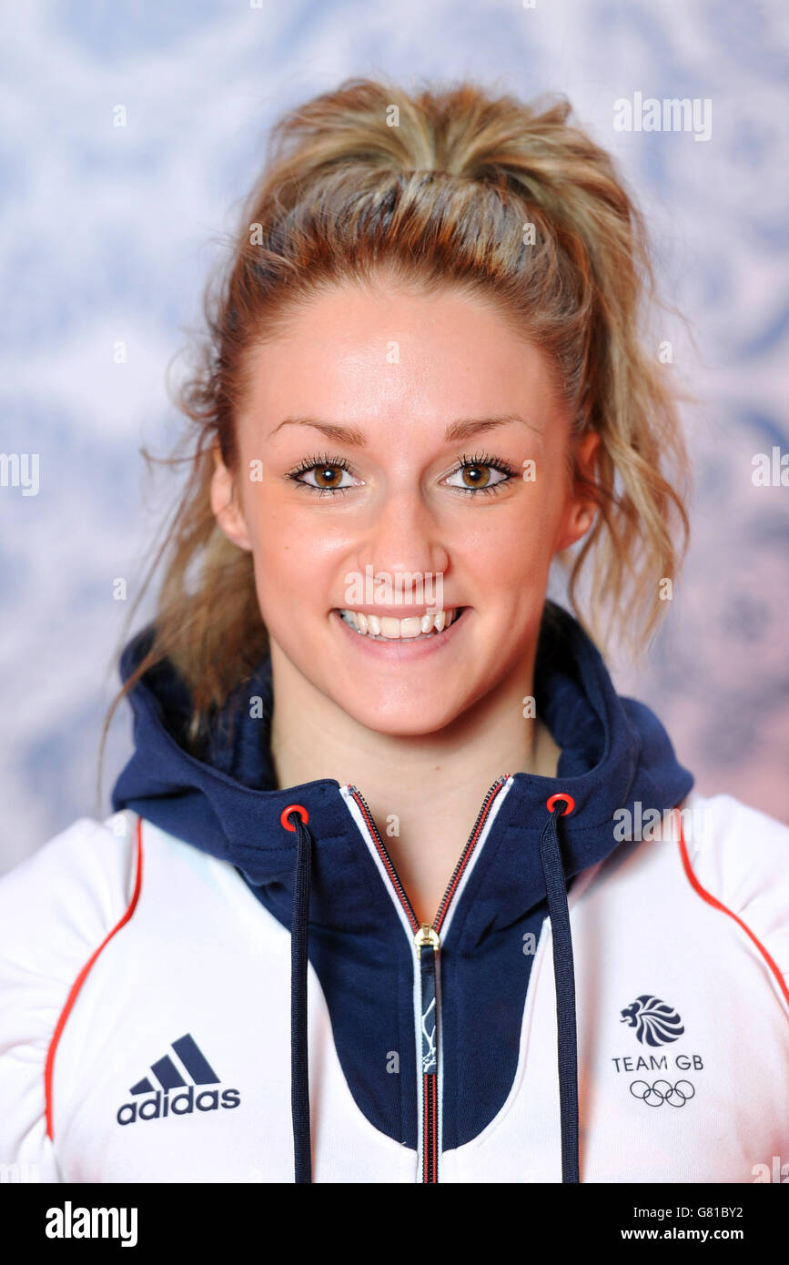 Athletics - 2015 European Championships - Team GB Kitting Out - Day Five - N.E.C. Aerobic Gymnast Kayleigh Silva during the kitting out session at the N.E.C, Birmingham. Stock Photo
