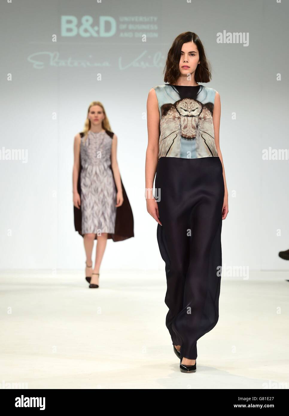 Graduate Fashion Week London Stock Photo Alamy