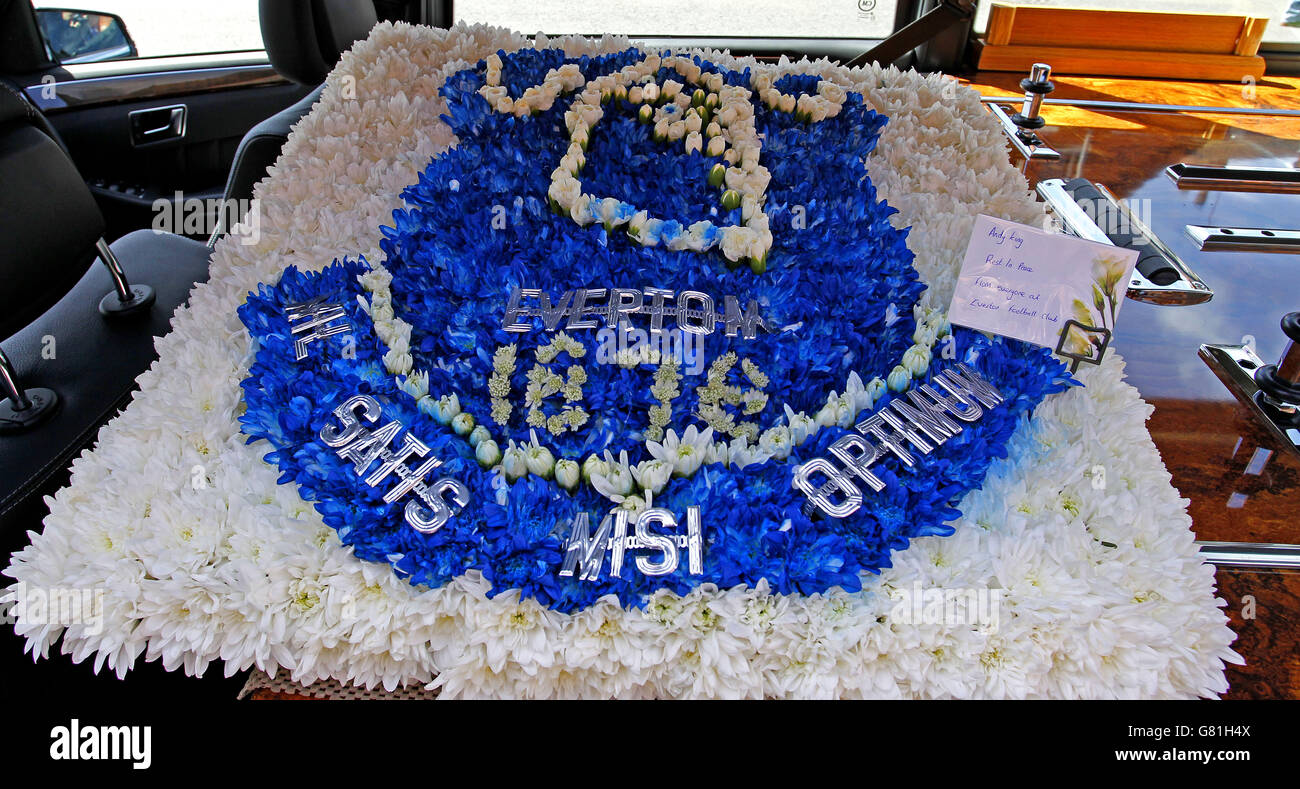 Andy King Funeral. s Church, Liverpool Stock Photo Alamy