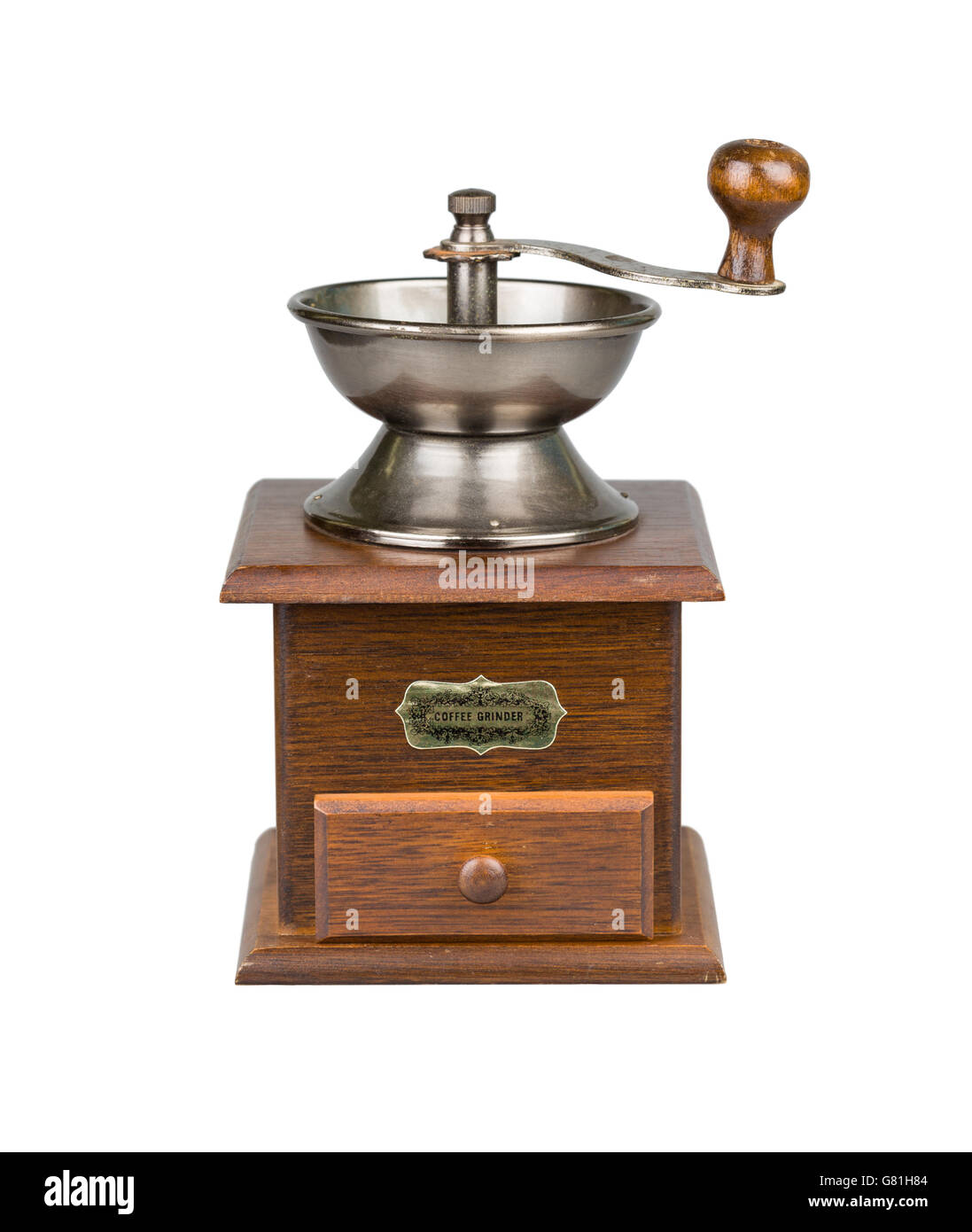 Vintage coffee mill Stock Photo Alamy