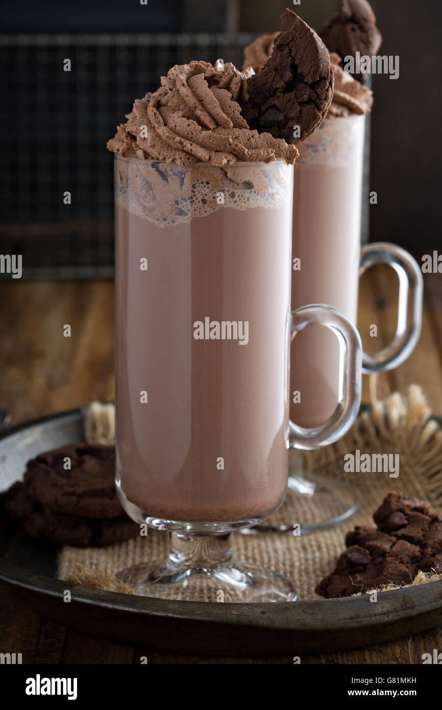 hot chocolate tall mug